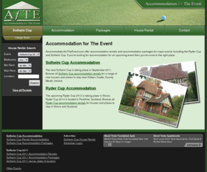 accommodationfortheevents.com: Accommodation for The Event
Accommodation for The Ryder Cup and Solheim Cup. View available accommodation rentals and accommodation packages.