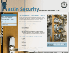 austinsecurity.co.uk: Locksmiths - Harlesden, London | Austin Security
Austin Security - we are master craftsmen with years of experience fitting and repairing security systems in London. Call 020 3330 4232.