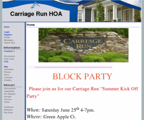 carriagerunhoa.com: Carriage Run HOA
The web site for Carriage Run HOA