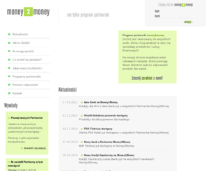 easymoney.pl: Program Partnerski EASY MONEY
Program partnerski Easy Money. Po prostu Sieć i Zarabiaj. Zarabianie w Internecie nigdy nie było takie proste. Zapisz się dziś, wygeneruj kod, umieść na swojej stronie i zarabiaj w Internecie.