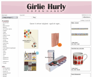 girliehurly.dk: Girlie Hurly - gaver til enhver lejlighed - også din egen!
En farverig og spraglet butik med masser af farver,former,kitsch,design,smykker,gadgets,unika,melamin,køkkenting,mærker som House Doctor,Rice,Rie Elise Larsen,Isak Design,Casalinga,Anne Black,Verner Panton,Eform,Kanel,Bungalow,og god betjening.