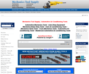 mechanicstools.com: Mechanics Tool Supply, Automotive Tools
Mechanics Tool Supply-Mechanics tools from OTC, Grey Pneumatic, GPsocket, SK Hand Tool, Robinair, Ingersoll Rand, IR, Mastercool, Innova, Bone, Gearwrench, Chicago Pneumatic, CP, Actron, Astro, Astro Pneumatic, Fluke, U-View, Sequoia, 3M, CPS, EZ Red, FJC, KD, ESI, TIF, Microflex, Makita and more...