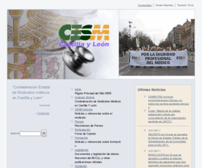 cesmcyl.org: CESM
Información y documentación profesional de la Confederación Estatal de Sindicatos Médicos en Castilla y León