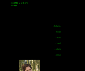 lillianlee.org: Juliette Guilbert
Juliette Guilbert- Writer.  freelance journalist