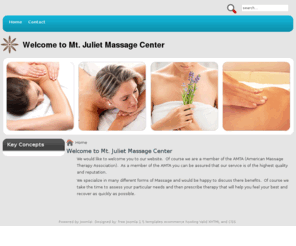 mtjulietmassagecenter.com: Welcome to Mt. Juliet Massage Center
Mt. Juliet Massage Center is located in the heart of Mount Juliet Tennessee.  We specialize in all forms of massage.