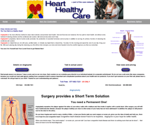 hearthealthycare.com: Angioprim Promotes a Healthy Heart and Cardiovascular System
Angioprim is an effective method in cleaning blocked arteries and veins. Promotes a healthy heart by cleansing the system of harmful calcium plaque, and opening up the Arteries and veins for improved blood flow.