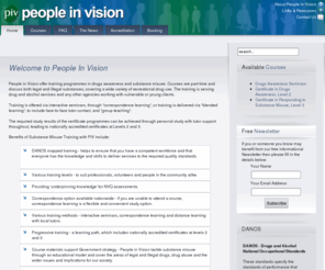 peopleinvision.com: Welcome to People In Vision
Substance Misuse and Drug Awareness Training Courses and seminars from People in Vision.