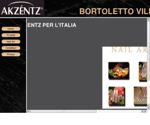 bortolettovilma.it: BORTOLETTO VILMA - Distributore Italia Akzentz, Gel per Ricostruzione Unghie
Distributore Italia Akzentz, Gel per Ricostruzione Unghie, Ricostruzione unghie, Prodotti per ricostruzione unghie, Gel per ricostruzione unghie, Corsi di ricostruzione unghie, Unghie, Gel, Akzentz, Distributore Italia, Nail Art, Micropittura, Tips, Lime, Frese, Lampade uv, Bastoncini d'arancio, Gel monofasici, Gel Trifasici, French, Smile, French unghie, Gel colors, Smalto semipermanente, Fornetti, Aspiratori da tavolo, Allungamento con cartina, Glitter, Smalto lucidante, prodotti proffessionali, bulbi uv, tempo di polimerizzazione, cartine, Gel bifasici, Top gloss, Lucidi, Gel automodellanti, Cubi, Blocchi bianchi, Pennelli per ricostruzione unghie, Cleaner, Gel cleaner, Primer, Primers