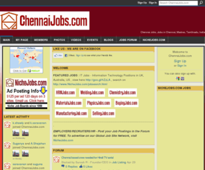 chennaiwork.com: ChennaiJobs.com - Chennai Jobs, Jobs in Chennai, Madras, Tamilnadu, India
Jobs in Chennai, Tamilnadu, India for all industries and specialties. Network for all things in Chennai.