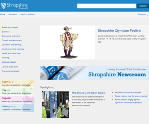 shrewsbury.gov.uk: Home page – Shropshire Council
Information for local residents, the business community and tourists.