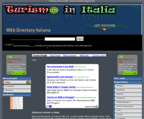 turismoinitalia.com: Turismo in Italia Inserisci Sito - Directory Turismo Italia
Directory turismo in Italia,inserire siti web gratis,inserisci sito directory Turismo in Italia, Aggiungi sito, Add url,seganla sito, Directory turismo in Italia