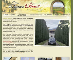 tuscanheart.com: TUSCAN HEART - car rent with driver ::: Discover the real Tuscany...
Tuscan Heart - car rent with driver agency ::: discover the real Tuscany...