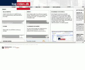 bygviden.dk: Bygviden :: Forside
