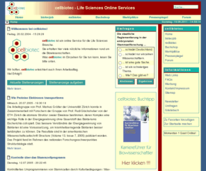 cellbiotec.info: cellbiotec - Life Sciences Online Services
cellbiotec - Life Sciences Online Services ,