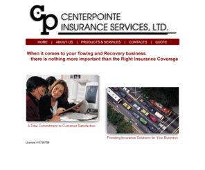 centerpointeinsurance.com: Centerpointe Insurance Services, Ltd. Towing and Recovery Specialists.
Specialized insurance packages for the Towing and Recovery Industries, here at Centerpointe Insurance we offer exclusive products for your business.