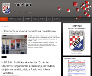 hsp-ljubuski.com: HSP Ljubuški
HSP BiH, stranice podružnice HSP Ljubuški