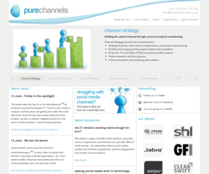 purechannels.co.uk: purechannels | channel marketing experts, specialising in channel management, rewards & partner recruitment
Channel marketing experts, purechannels, offer strategic and operational channel focused marketing services, specialising in channel marketing, channel rewards, partner recruitment and channel management