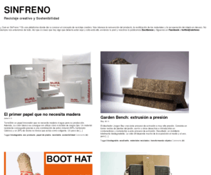 sinfreno.org: SINFRENO » Reciclaje creativo y Sostenibilidad
