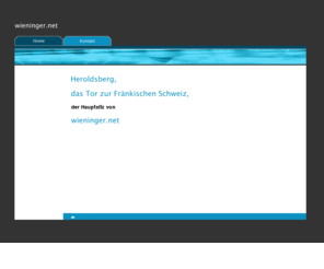 wieninger.net: 
Willkommen bei IhrName.