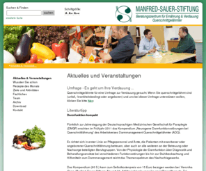 bz-ernaehrung.de: Aktuelles & Veranstaltungen- Beratungszentrum für Ernährung & Verdauung Querschnittgelähmter
Beratung für Querschnittgelähmte zu Ernährung, Verdauung, Stuhlinkontinenz, Verstopfung und Darmmanagement. Ernährungsworkshops und Symposien