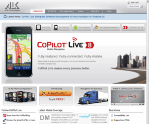 travroute.com: CoPilot Live v8: ALK Technologies
CoPilot Live is mobile GPS for iPhone, Android and Windows Mobile. PC*Miler is the routing, mileage and mapping software depended on by today's transportation industry.