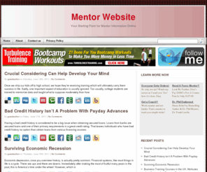 mentorwebsite.com: Mentor Website
