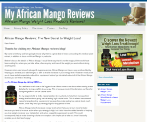 myafricanmangoreviews.com: African Mango Reviews | African Mango Weight Loss
African Mango Reviews - Check out this african mango weight loss review before you buy.