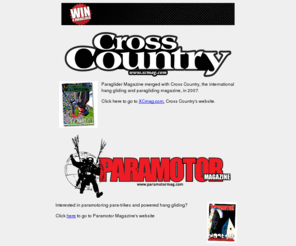 paraglidermagazine.com: Paraglider Magazine has merged with Cross Country Magazine
