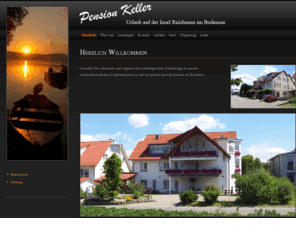 pension-keller-reichenau.com: Pension Keller - Herzlich Willkommen auf unserer Website
Pension Keller - Urlaub auf der Insel Reichenau im Bodensee