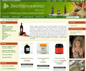 sicilianissimo.com: prodotti tipici Prodotti tipici siciliani prodotti tipici
prodotti tipici siciliani e artigianato artistico