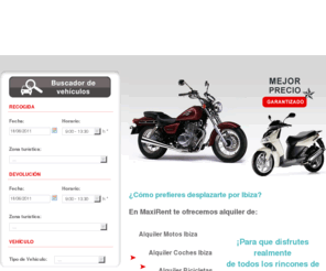 alquilermotosibiza.com: Alquiler motos ibiza | alquiler scooters ibiza | noleggio ibiza
Empresa de alquiler de motos en Ibiza. Motos, scooters, coches. Noleggio ibiza. Maxirent, empresa lider en alquiler de motos ibiza y scooters. 