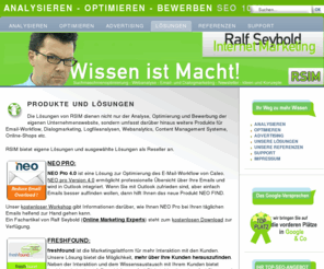 freshnm.com: MarketinglÃ¶sungen, Sawmill Analytics, freshfound, webanalytics, Suchmaschinenoptimerung, SeminarCMS, seminare verwalten, CMS, lowcarb, einfach zu erlernendes CMS, Umfragen, Survey, Newsletter versenden, Newsletter auswerten, Online Shop LÃ¶sungen | Analysieren - Optimieren - Bewerben
MarketinglÃ¶sungen, Sawmill Analytics, freshfound, webanalytics, Suchmaschinenoptimerung, SeminarCMS, seminare verwalten, CMS, lowcarb, einfach zu erlernendes CMS, Umfragen, Survey, Newsletter versenden, Newsletter auswerten, Online Shop LÃ¶sungen