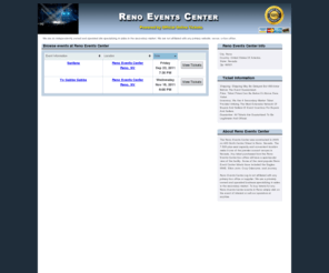 renoeventscenter.org: Reno Events Center - Reno Events Center Tickets Available from Official-Online-Tickets.com
Official-Online-Tickets.com is your source for Reno Events Center tickets as well as all Reno venue tickets. Get your Reno Events Center tickets as soon as possible.