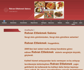 ridvanetliekmek.com: Ridvan Etliekmek Salonu - AnaSayfa
