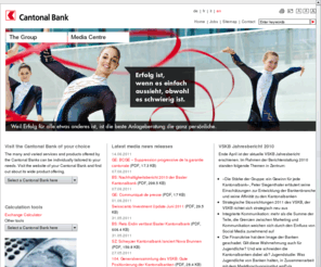 cantonal-bank.com: Swiss Cantonal Banks / Home
The Swiss Cantonal Banks in the internet