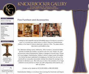 knickergallery.com: What's New Here? : Knickerbocker Gallery
Knickerbocker Gallery : What's New Here? - Lamps Framed Prints Vanities Occasional Tables Accent Furniture Dining Room Bedroom Office Garden Miscellaneous 