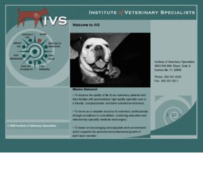 vetheart.com: Institute of Veterinary Specialists
