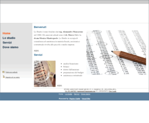 commercialisticonsulenti-bologna.com: Studio Associato Mancaruso - Bologna - Dottori Commercialisti - Visual Site
Lo Studio Associato Mancaruso si occupa di analisi finanziarie, bilanci, preparazione del budget, assistenza contrattuale e consulenza fiscale