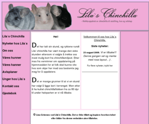 lilaschinchilla.com: Velkommen
