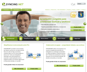 syncingnet.es: Inicio
Sincronice archivos, carpetas y Outlook además de compartir archivos, calendarios y contactos de Outlook