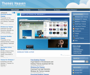 themesheaven.com: Themes Heaven
free themes for Windows Vista, XP, WordPress and more.