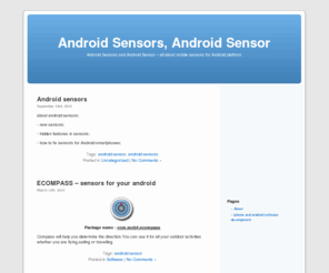 androidsensors.com: Android Sensors, Android Sensor
