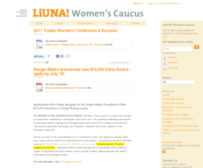 liunawomen.org: LIUNA Women's Caucus
