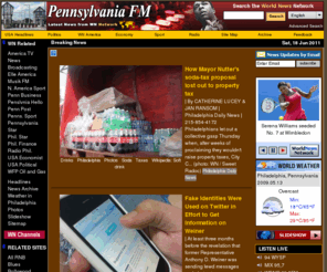 pennfm.com: Pennsylvania FM
Pennsylvania FM from the most comprehensive global news network on the internet. International News and analysis on current events, business, finance, economy, sports and more. Searchable news in 44 languages from WorldNews Network and Archive