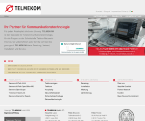 telmekom.net: TELMEKOM - Partner für Kommunikationstechnologie: Home
