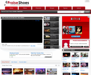 believersconnections.com: Praise Shoes - broadcasting his praises
Praise Shoes is a christian music video sharing website. The website was created mainly to be one spot for just christian music.