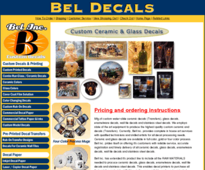 beldecals.com: DecalPaper.com - Decals - Waterslide decal paper or inkjet,laser printers Alps & copiers
Waterslide decal paper for inkjet printers,laser printers,alps printer & color copiers. Best Quality Water slide decal paper in the market. Order On-Line