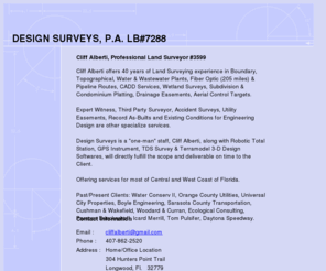 designsurveys.net: DESIGN SURVEYS, P.A. LB#7288
