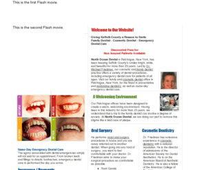 drmichaelfriedman.com: Family Cosmetic Dentist, Emergency Dental Care, Patchogue, Suffolk County, NY.
Visit our family and cosmetic dentist office in Patchogue, New York, for the finest in preventative and restorative dentistry, as well as same-day emergency dental care.