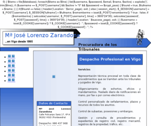 procurador-vigo.es: Procuradora de Vigo - María José Lorenzo Zarandona
Procurador de Vigo - María José Lorenzo Zarandona